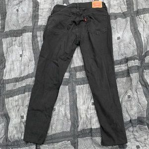 Levi's 535 skinny jeans size 29 black